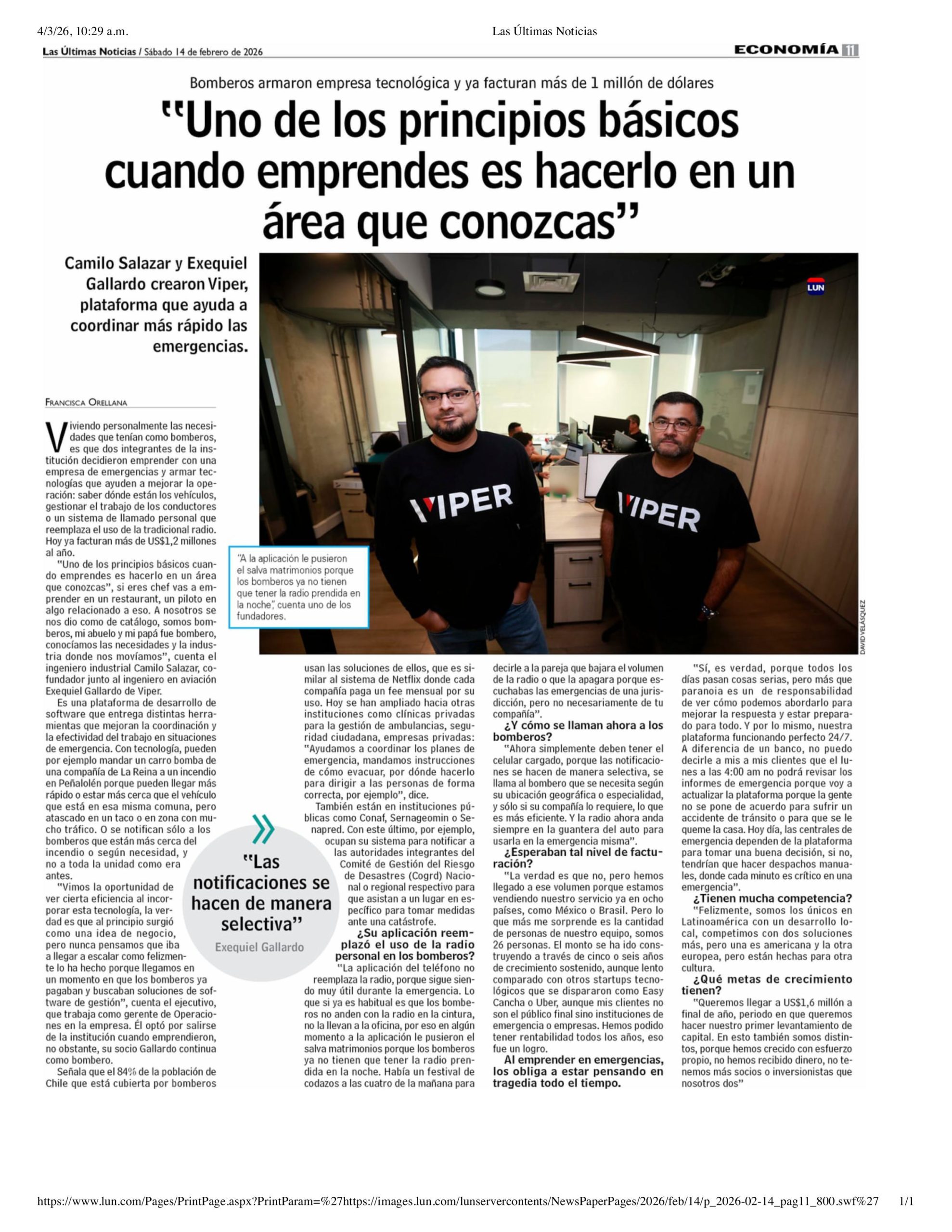 Las Últimas Noticias